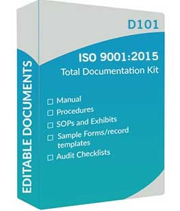 ISO 9001 2015 DOCUMENTS - MANUAL, AUDIT CHECKLISTS, TEMPLATES